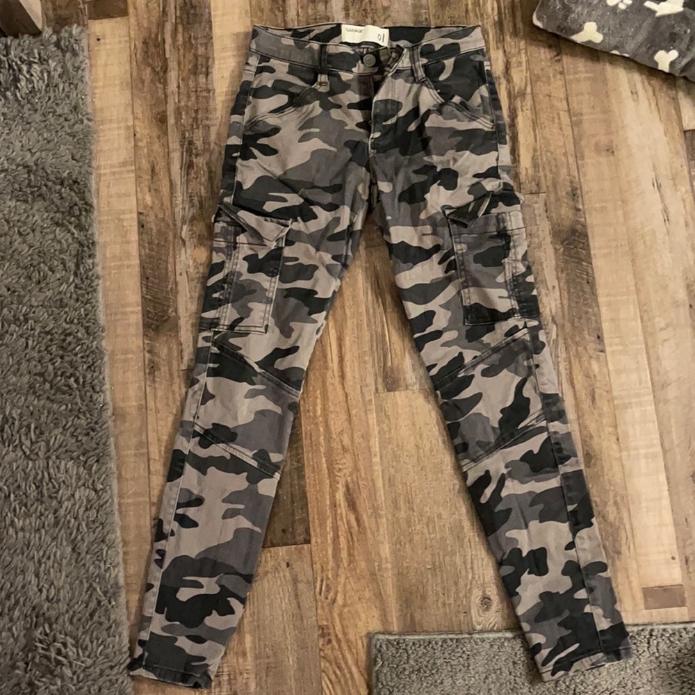 *GARAGE* camouflage pants ; size: 1 ; condition: *NEW*